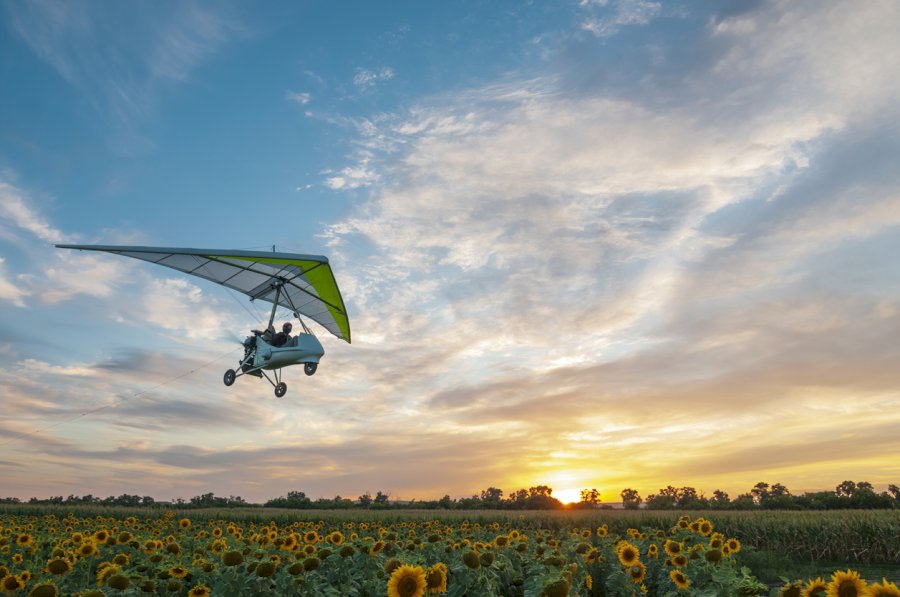 Lot Motolotnią VIP z Filmowaniem