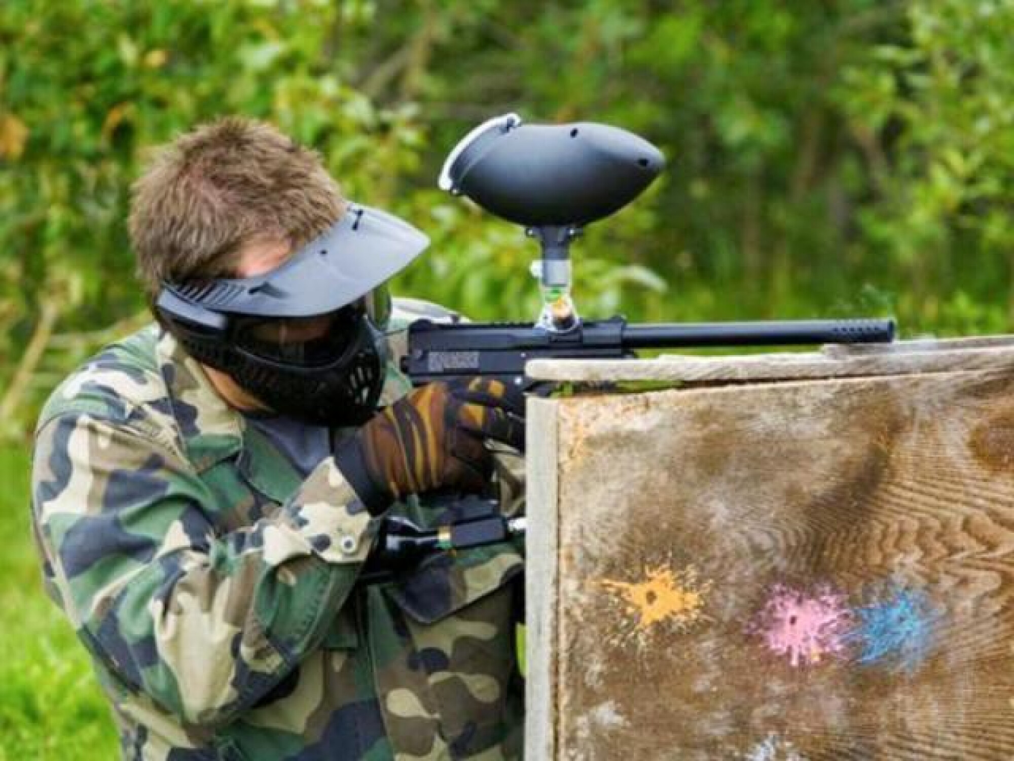 Gra Paintball Dla Dwojga w Adventure Park