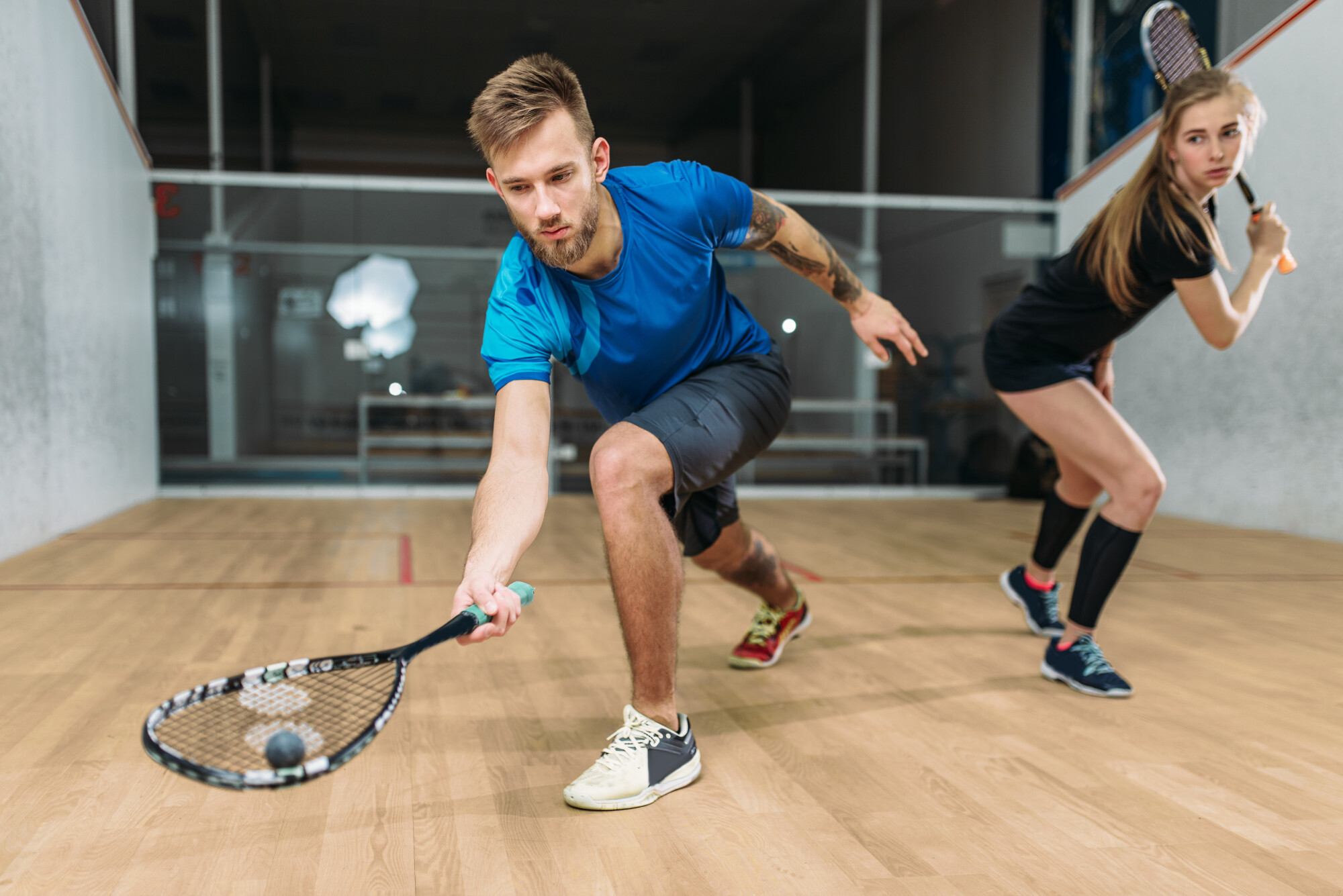 Indywidualny Trening Squasha dla Dwojga