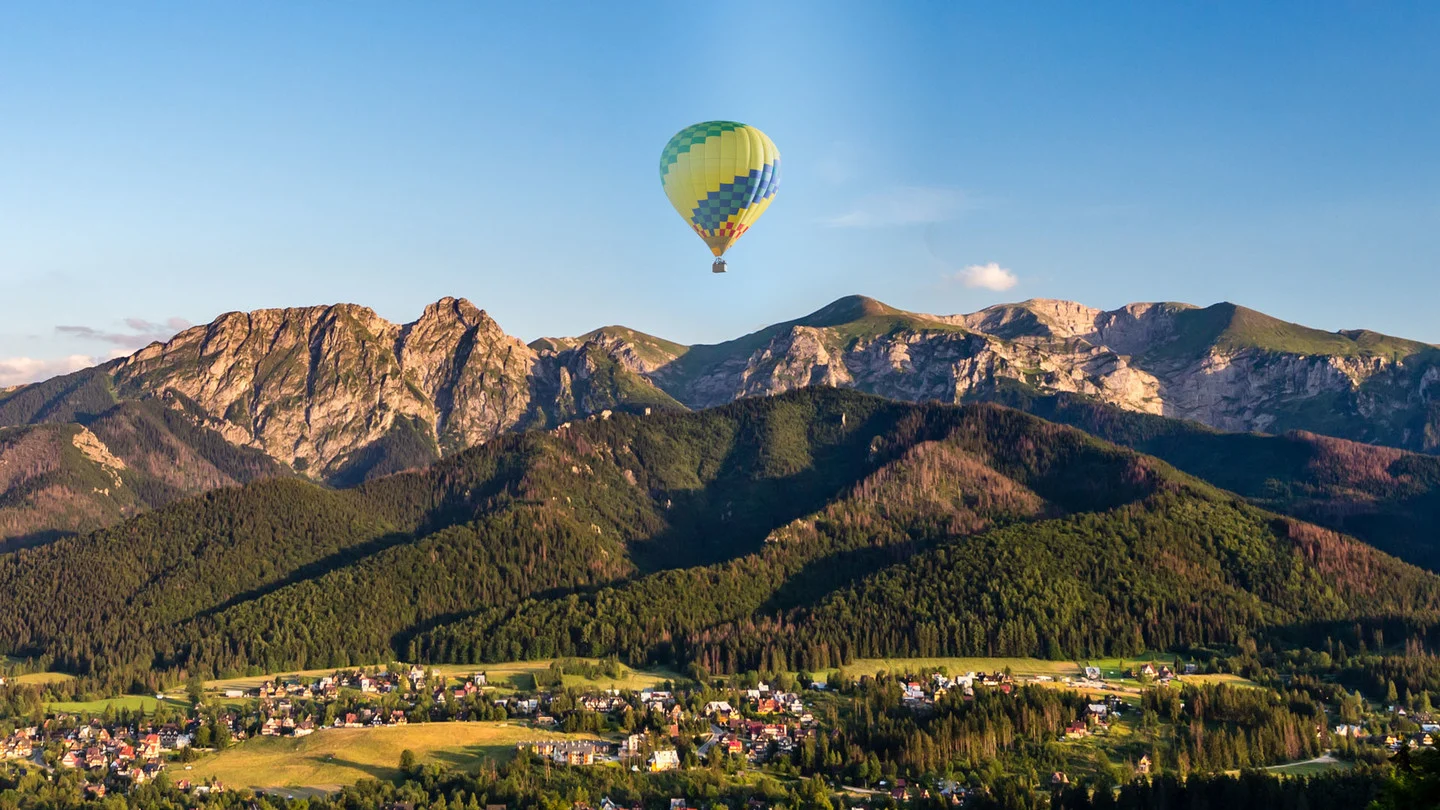 Lot Balonem nad Tatrami