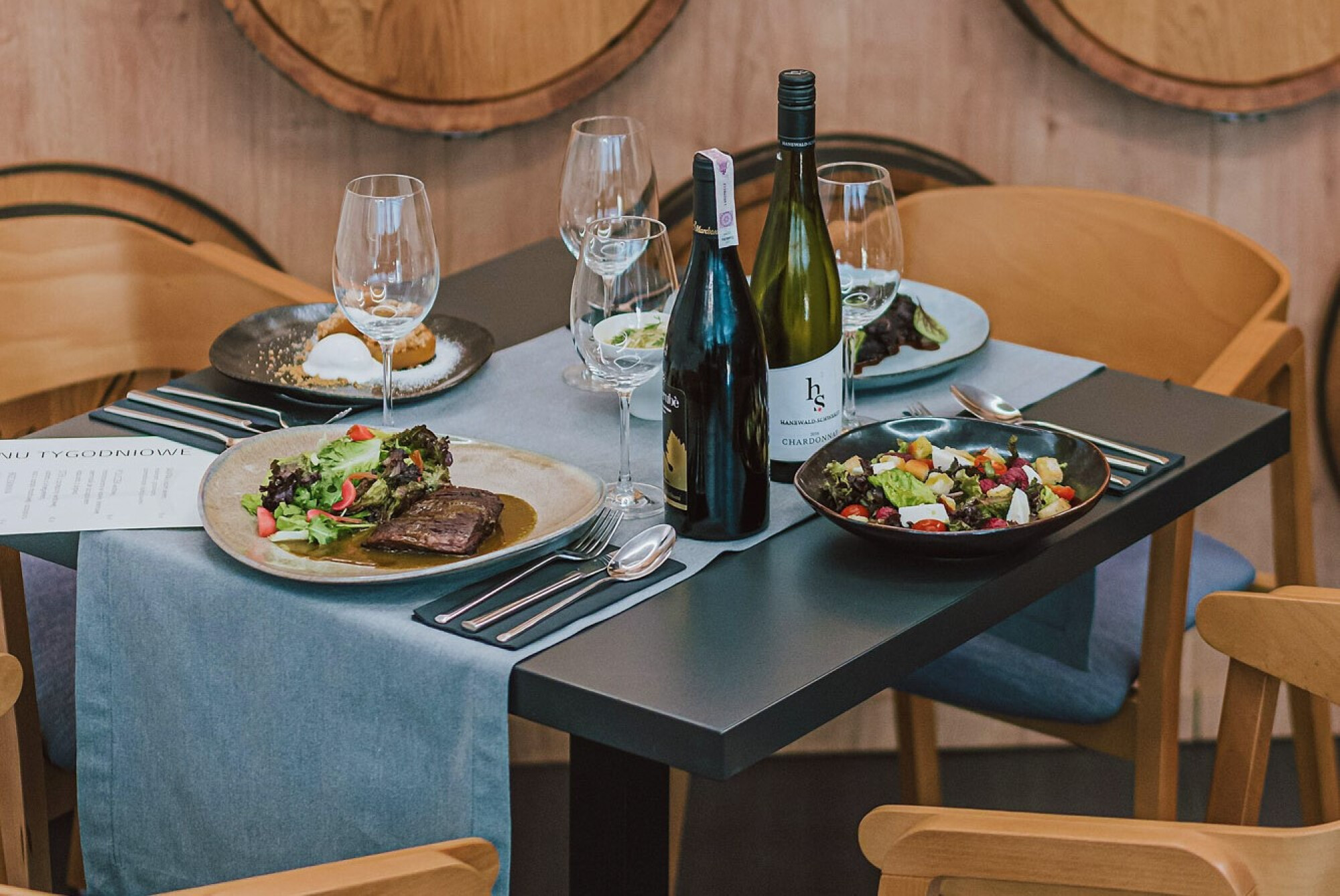 Autorska Kolacja Degustacyjna z Winem dla Dwojga Plus