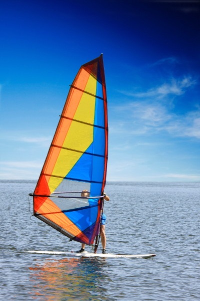 Voucher na kurs windsurfingu  "na dobry początek”