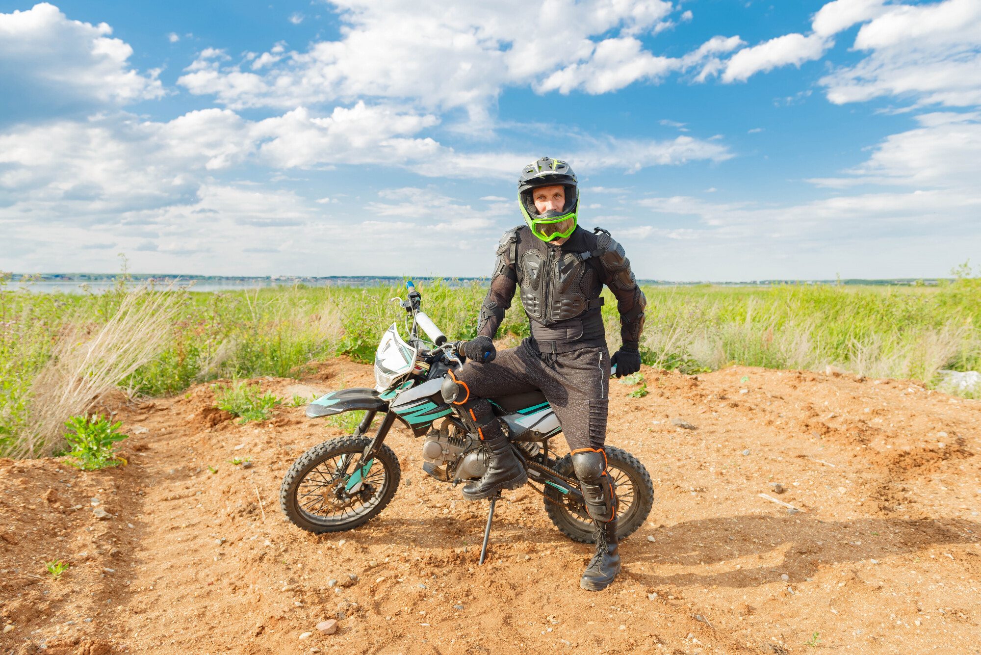 Jazda Motocyklem Pit Bike