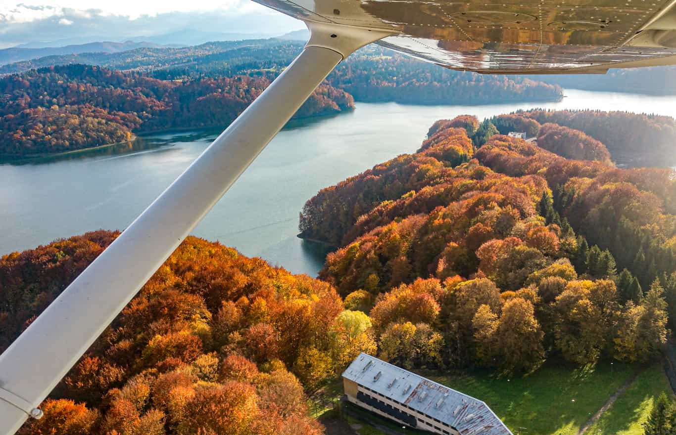 Lot Widokowy nad Bieszczadami
