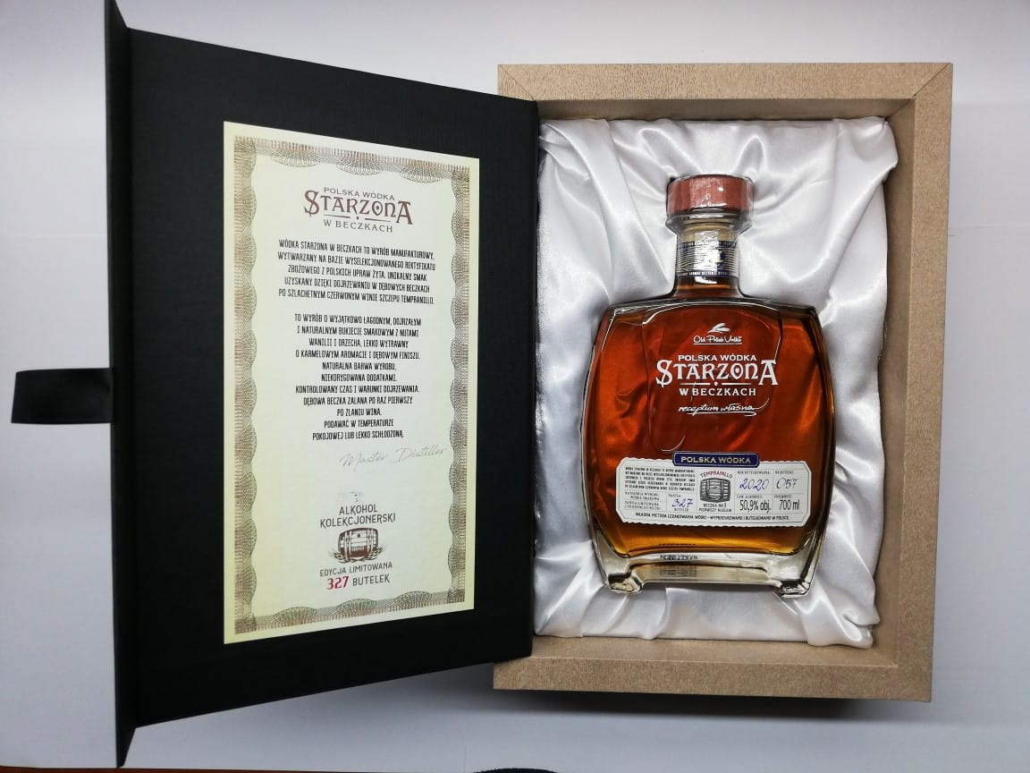 Degustacja Wódek Starzonych i Okowit dla Dwojga