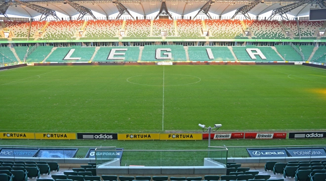 Zwiedzanie Stadionu Legii Warszawa